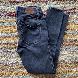Madewell 10” Highriser skinny skinny crop jeans